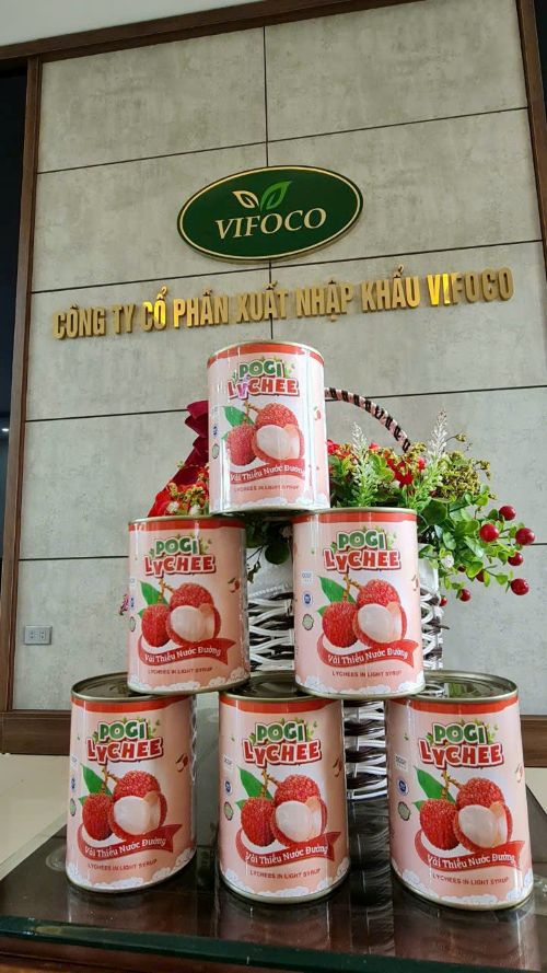 Vải đóng hộp - Công Ty CP Xuất Nhập Khẩu Vifoco